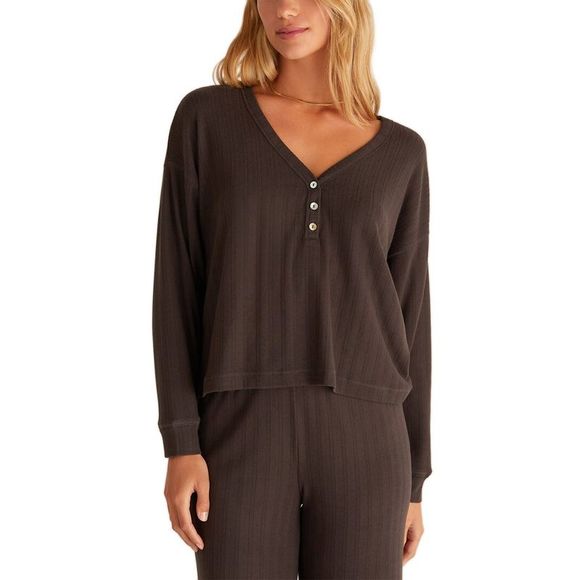 Z Supply Tops Z Supply Dusk Pointelle Top Poshmark